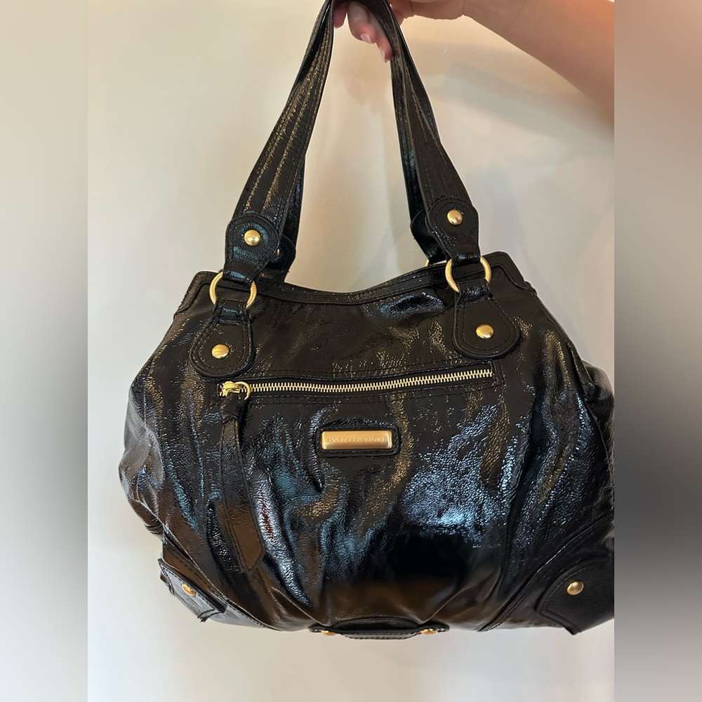 Isabella Fiori Black Handbag
